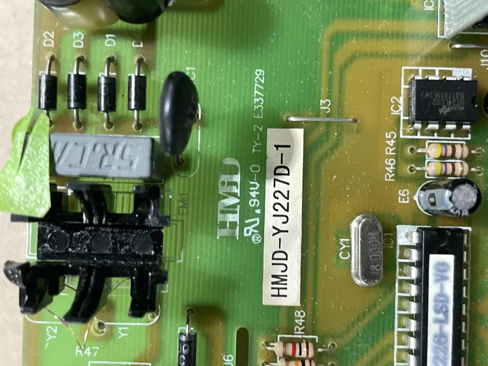 Bosch HMJD-YJ227D-1 Water Heater Control Board AZ71254 | Wm1675