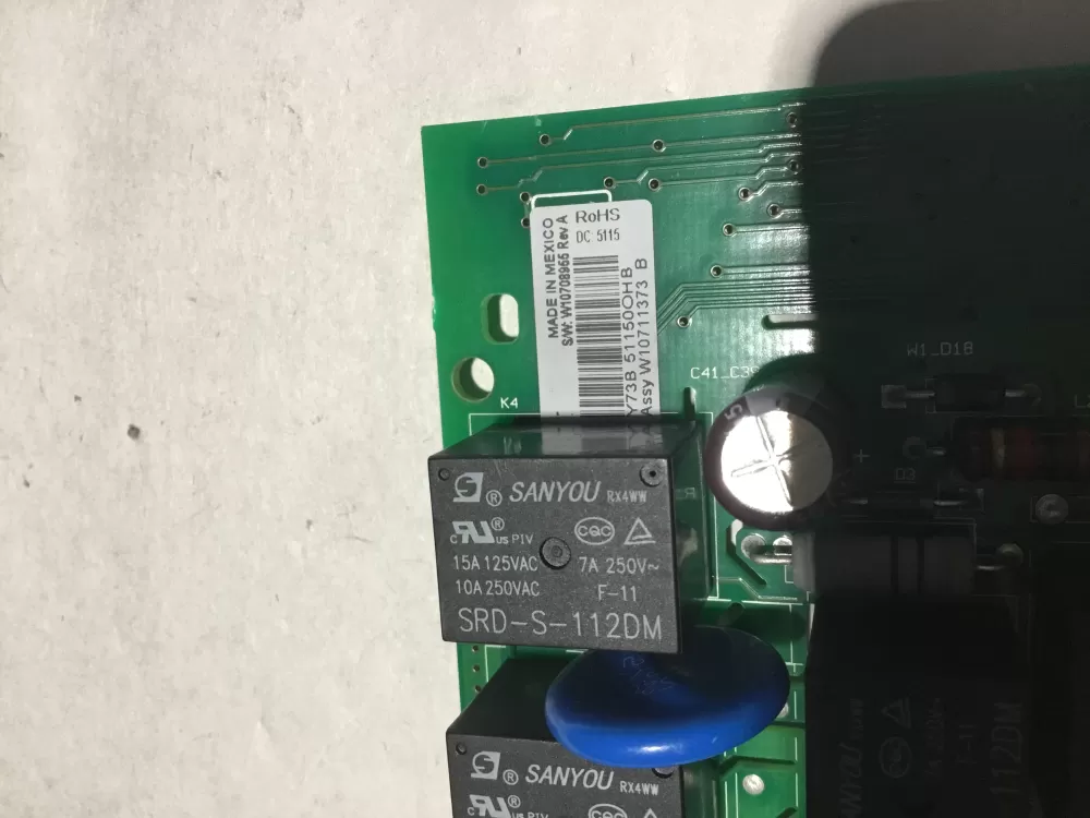 Whirlpool W10804118 W10756241 Dishwasher Control Board AZ167799 | BG628