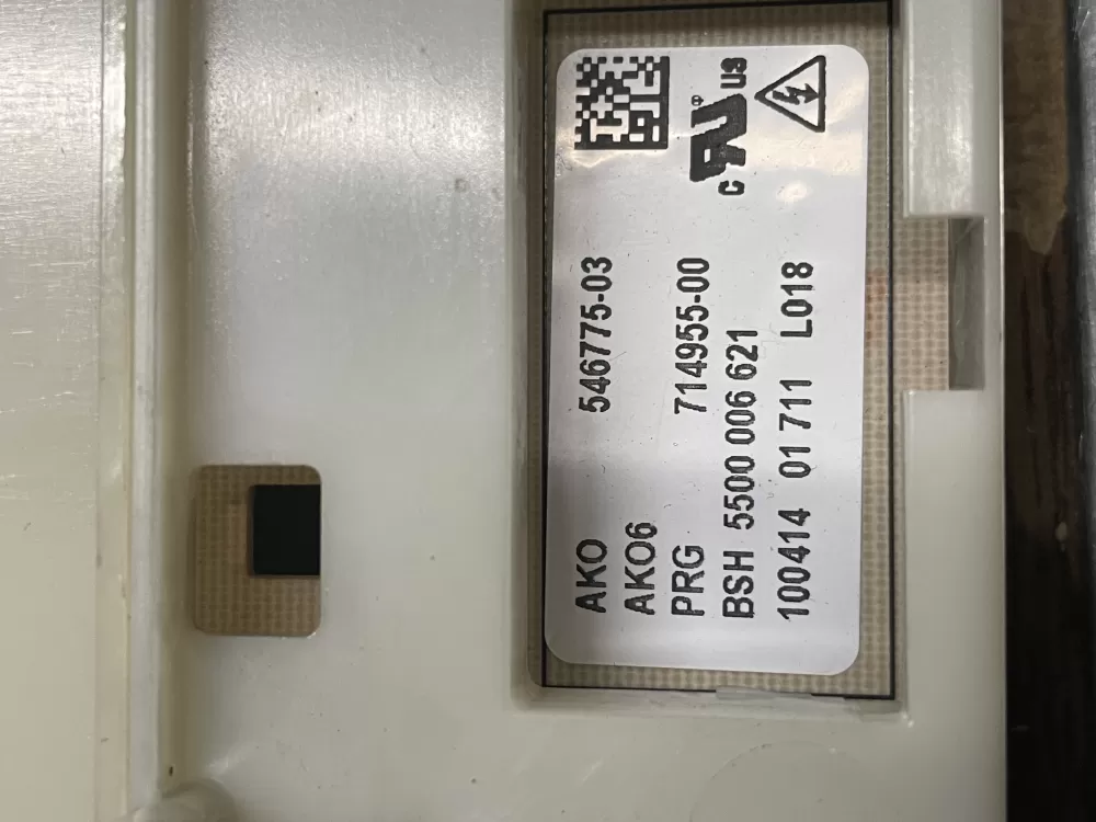Bosch 546775-03 Washer Control Board AZ2346 | WmV226
