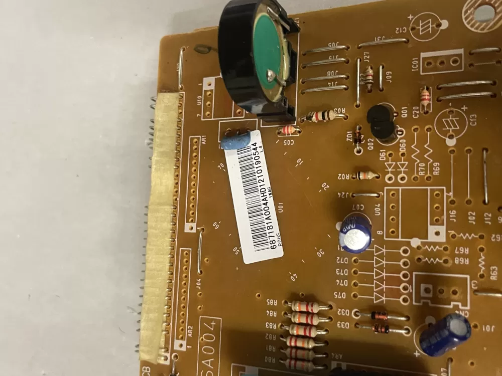 GE 687181A004A Microwave Control Board AZ222204 | Wm2048