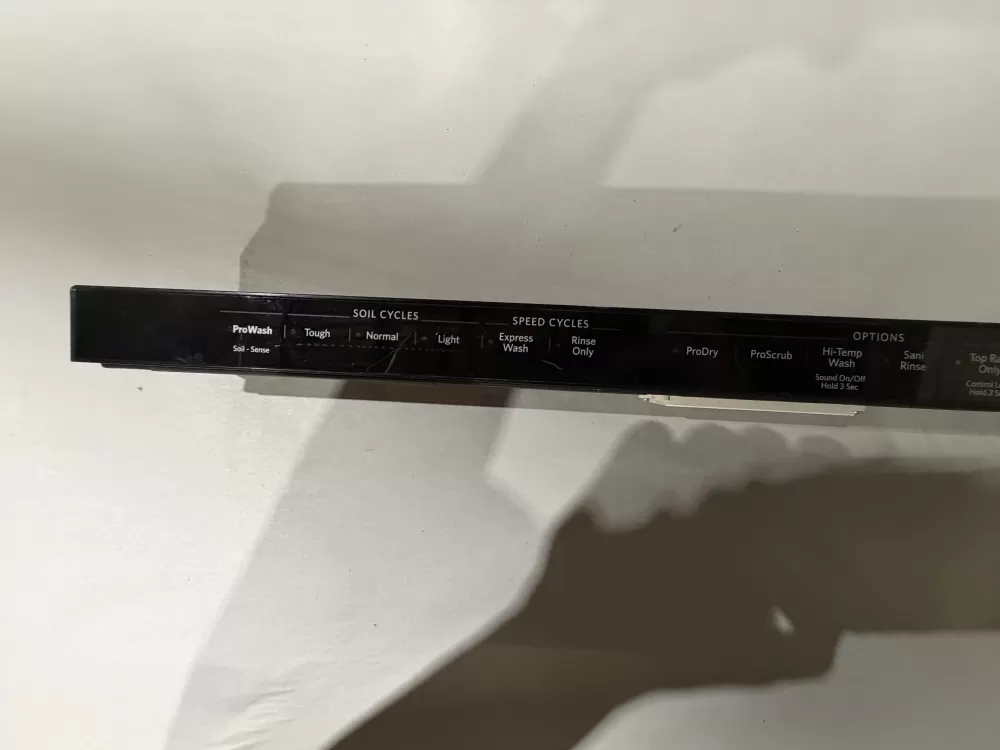KitchenAid W10537423A Dishwasher Control Board Panel
