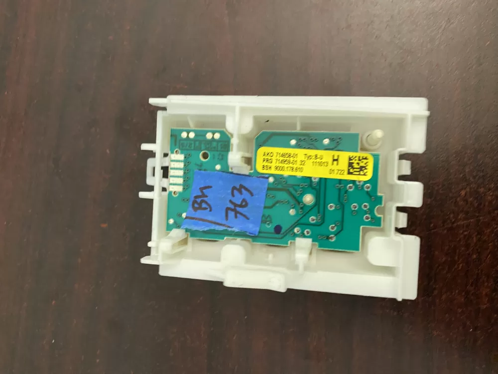 Bosch 714658-01 9000178610 Dishwasher Control Board AZ95779 | BK763