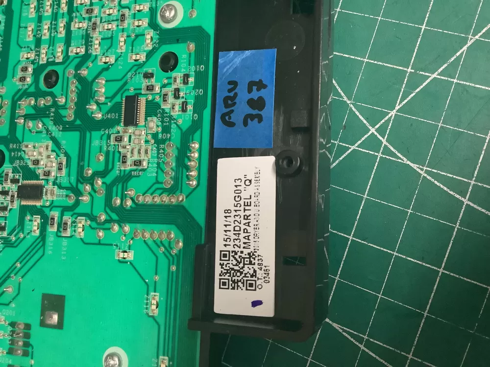 GE Dryer 234D2315G013 Main Control Board AZ206454 | ARV387