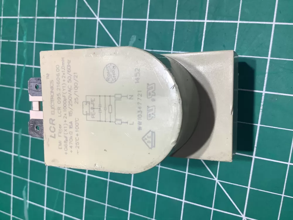 Whirlpool W10347721 Washer Noise Filter