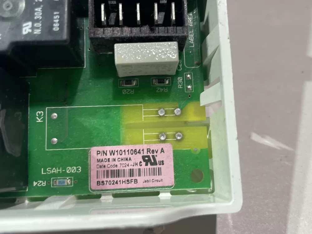 Whirlpool Kenmore AP6015062 W10110641 Dryer Control Board AZ142370 | Wm2394