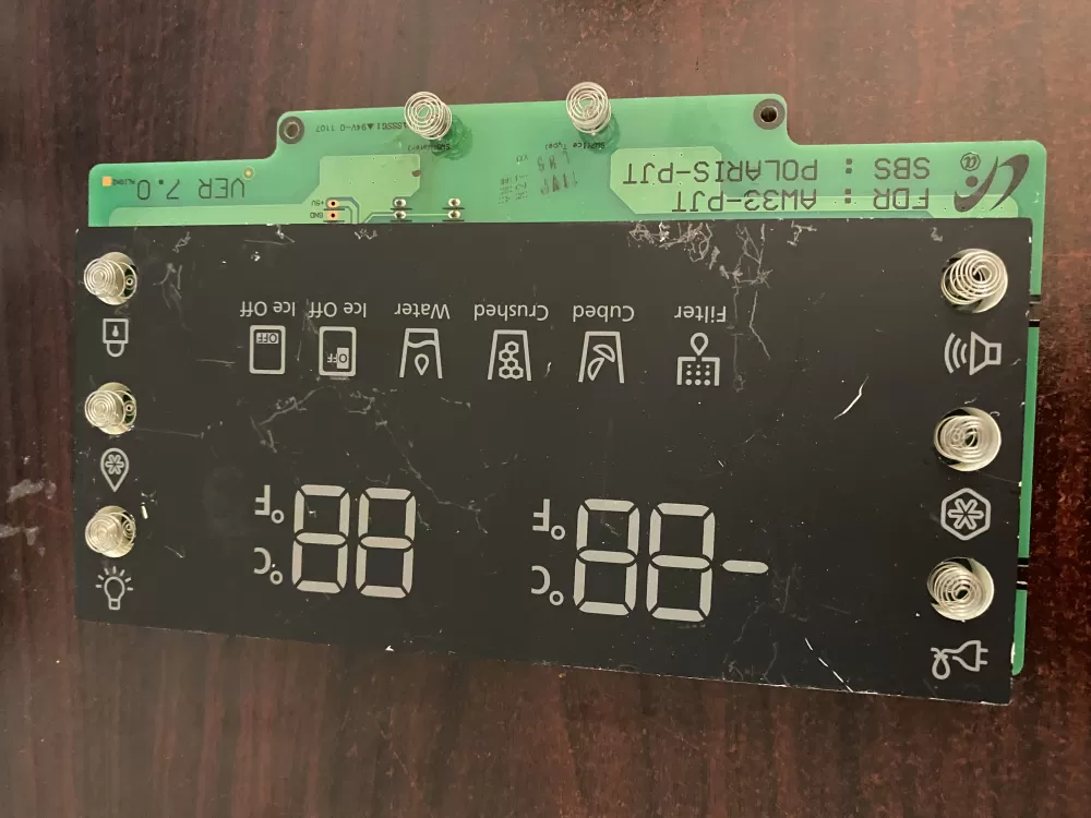 Samsung DA92-00153B Refrigerator Control Board Dispenser