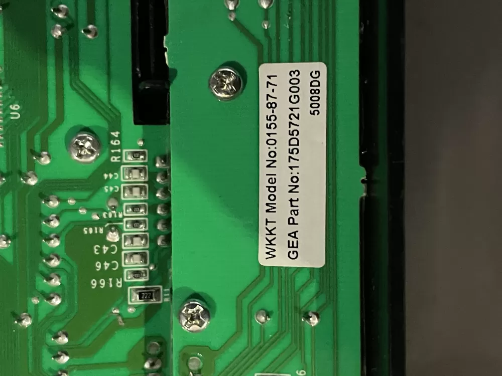 GE 175D5721G003 WSAA0501000000 Washer Control Board AZ34333 | Wmv375