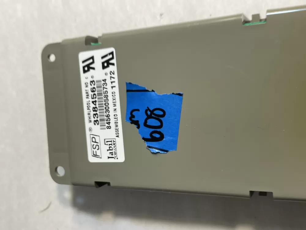 Whirlpool 3384563 Dishwasher Control Board AZ194372 | Wm608