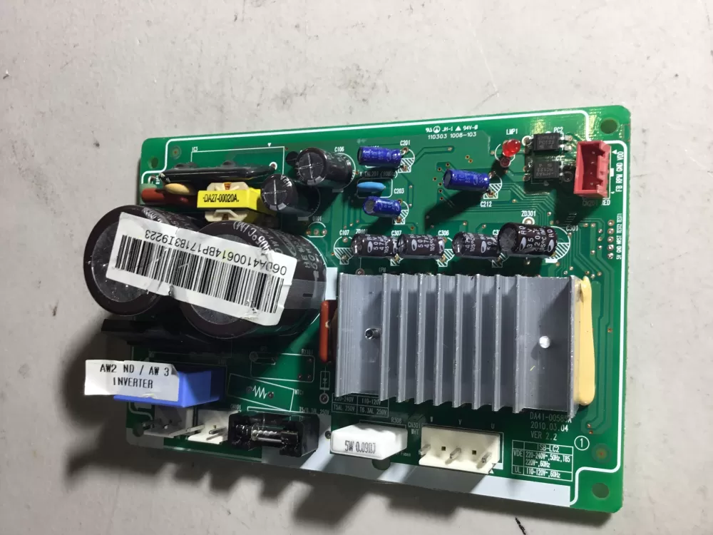 Samsung DA41 00585A 00614B Refrigerator Control Board Inverter AZ42585 | NR1731