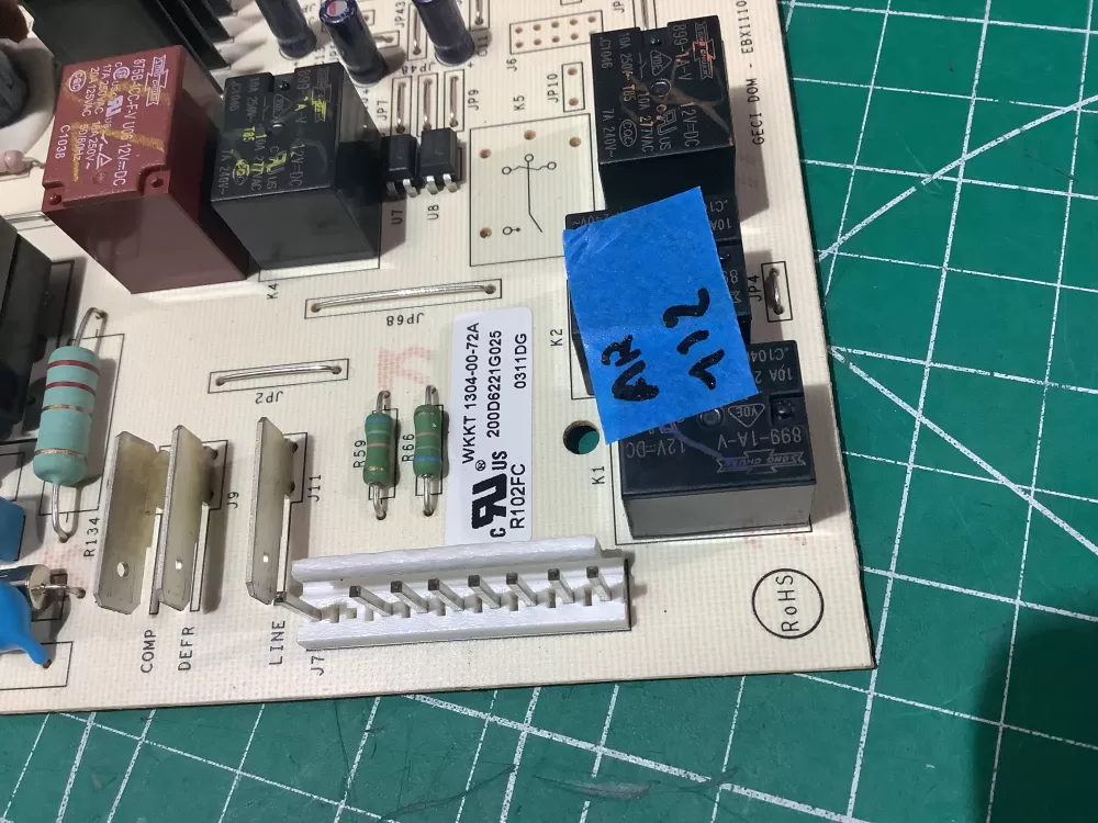 GE WR55X11072 Refrigerator Control Board AZ187865 | AR112