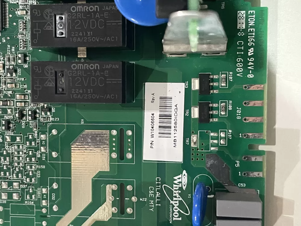 Whirlpool W10406604 Washer Control Board AZ202953 | KM2718