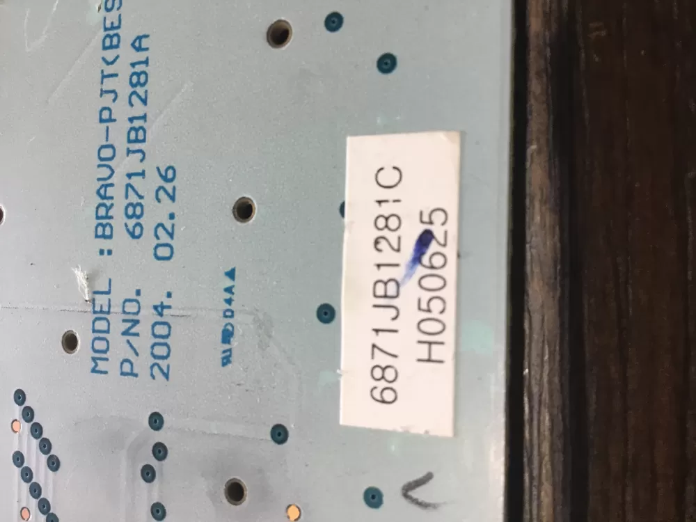 LG 6871JB1281C Refrigerator Control Board Dispenser AZ49625 | NR1815