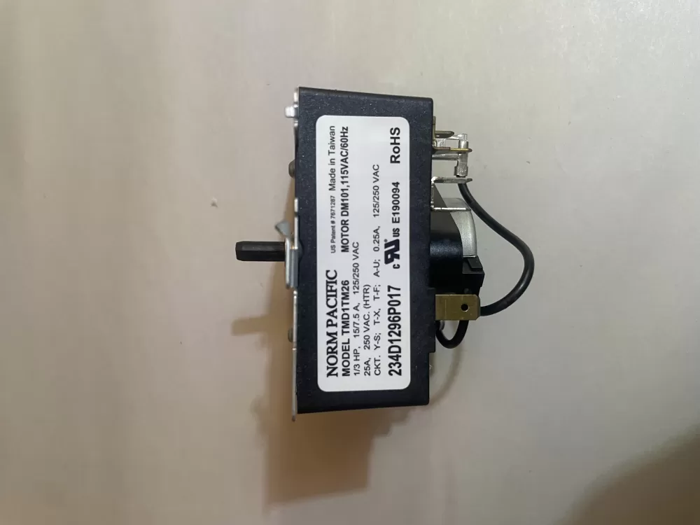 Kenmore  General Electric WE4M521 WE04X22654 PS11721520 234D1296P017 Dryer Timer