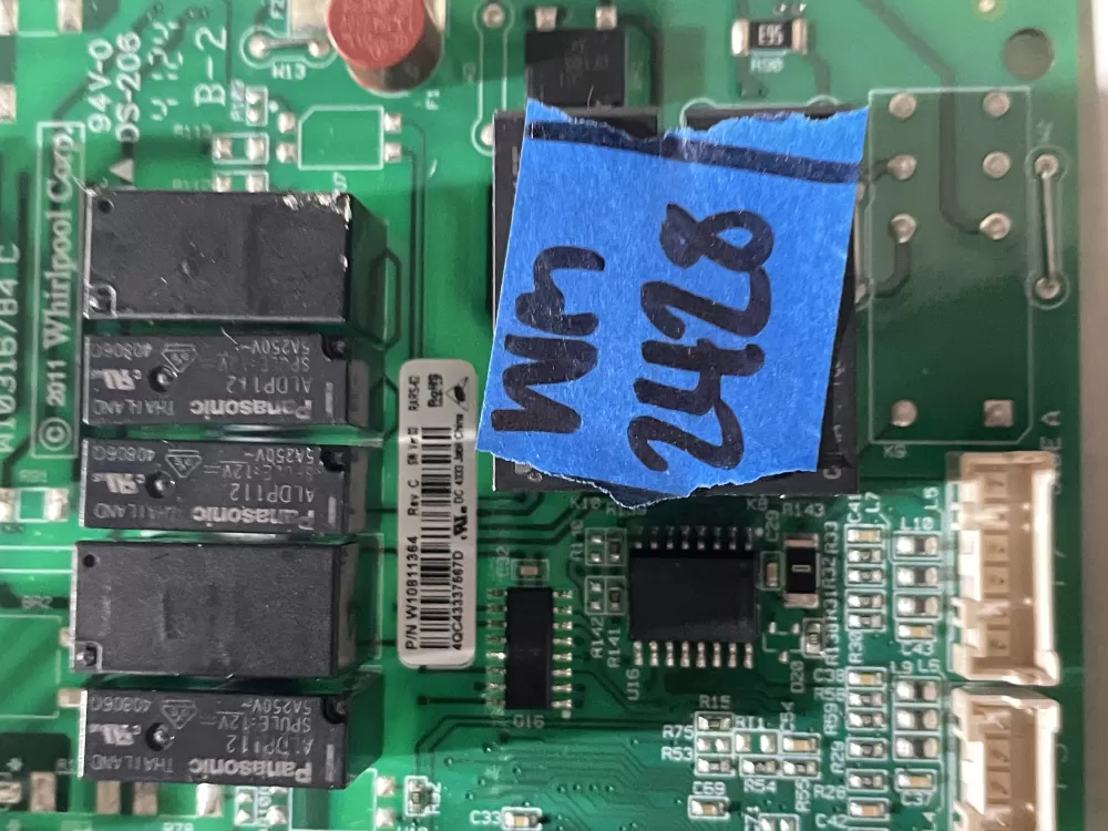 Whirlpool W10843055 Main Control Board AZ201643 | Wm2428