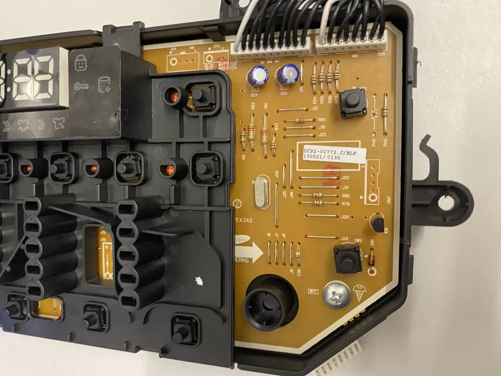 Samsung DC92-00773J Washer Control Board AZ227441 | BK1919