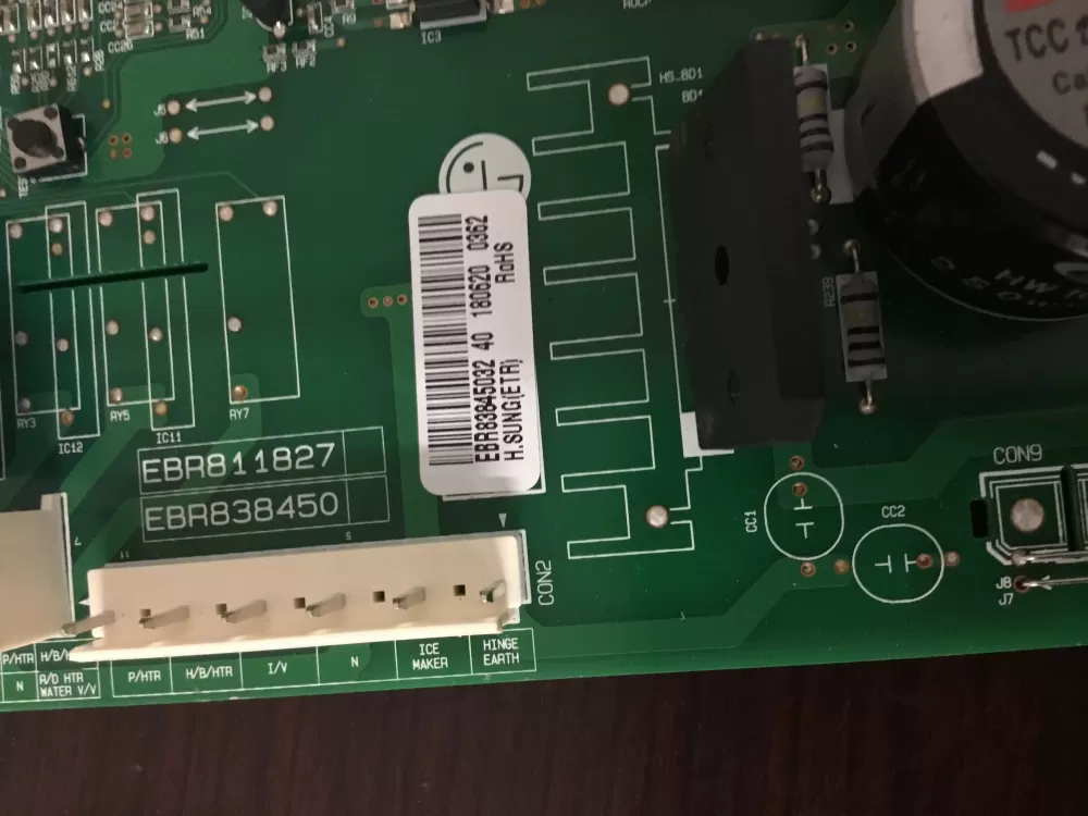 LG EBR83845032 40 Refrigerator Control Board AZ207501 | BG1079