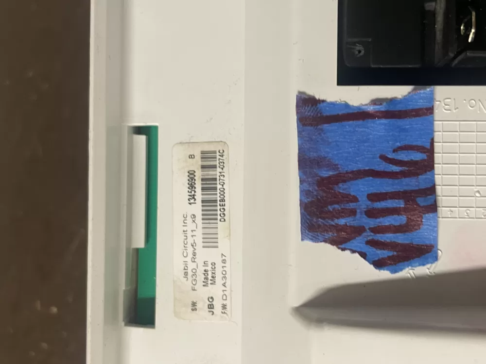 Frigidaire 134596900 Dryer Control Board AZ41984 | Wmv416