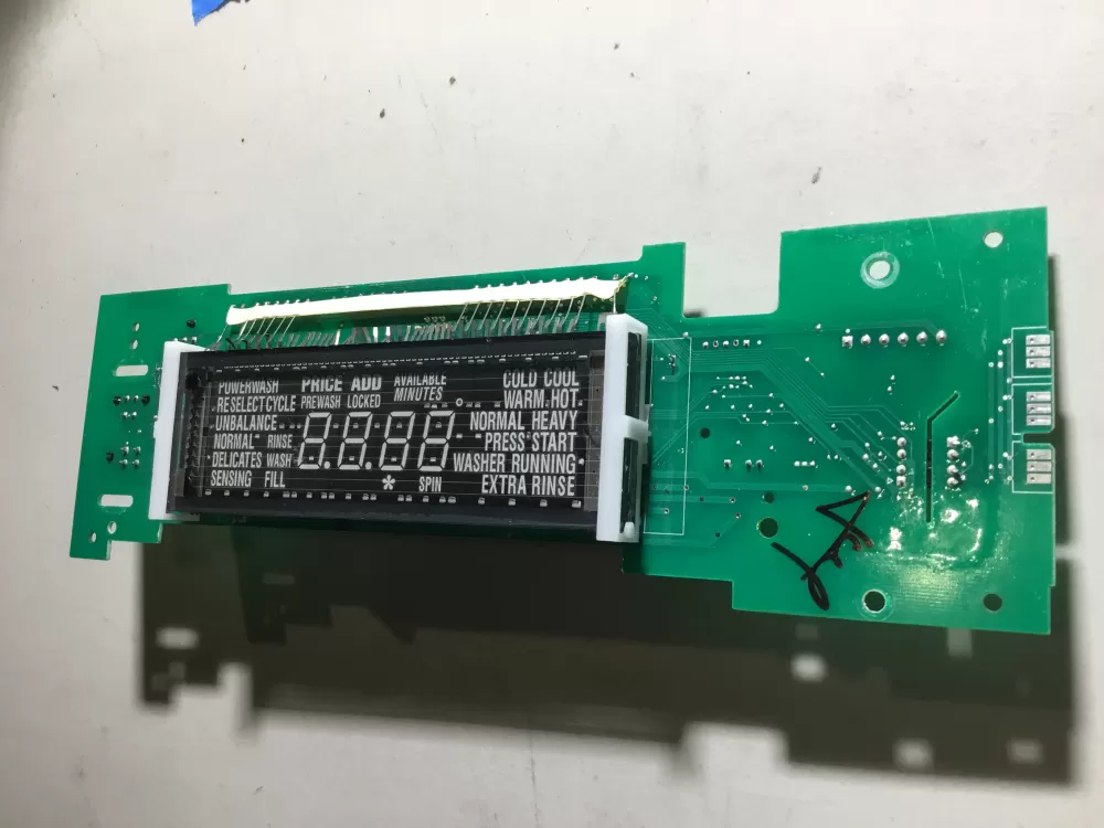 Maytag W11323695  AP6887094  W11229666  W10781747  W10821580  W10821595  W10849076  W10849081  W10866347  W10866387  W10866388  W10873788  W10873812  W10873825  W10881723  W10881724  W10881725  W10895092  W10899812  W10899813  W10903929  W10903932  W10903934  W10909058  W10909059  W10917839  W11033881  W11033882  W11033883  W11051561  W11051562  W11051563  W11085746  W11085747  W11100599  W11105542  W11226801  W11302601 Washer Control Board UI Display