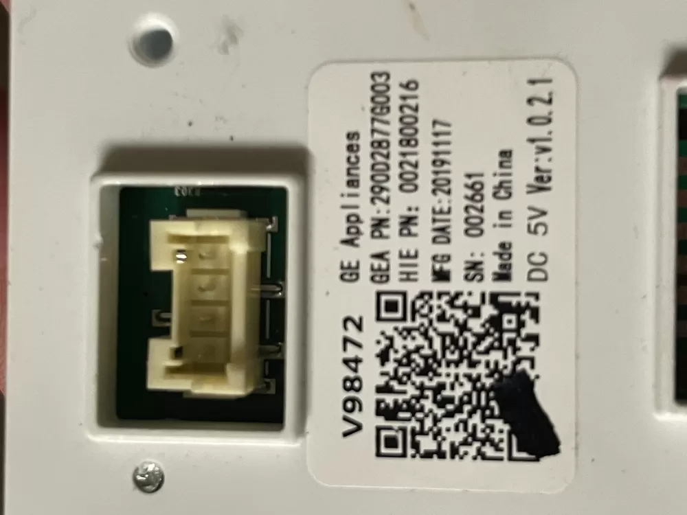 GE 290D2877G003 Washer Control Board AZ46096 | Wm659