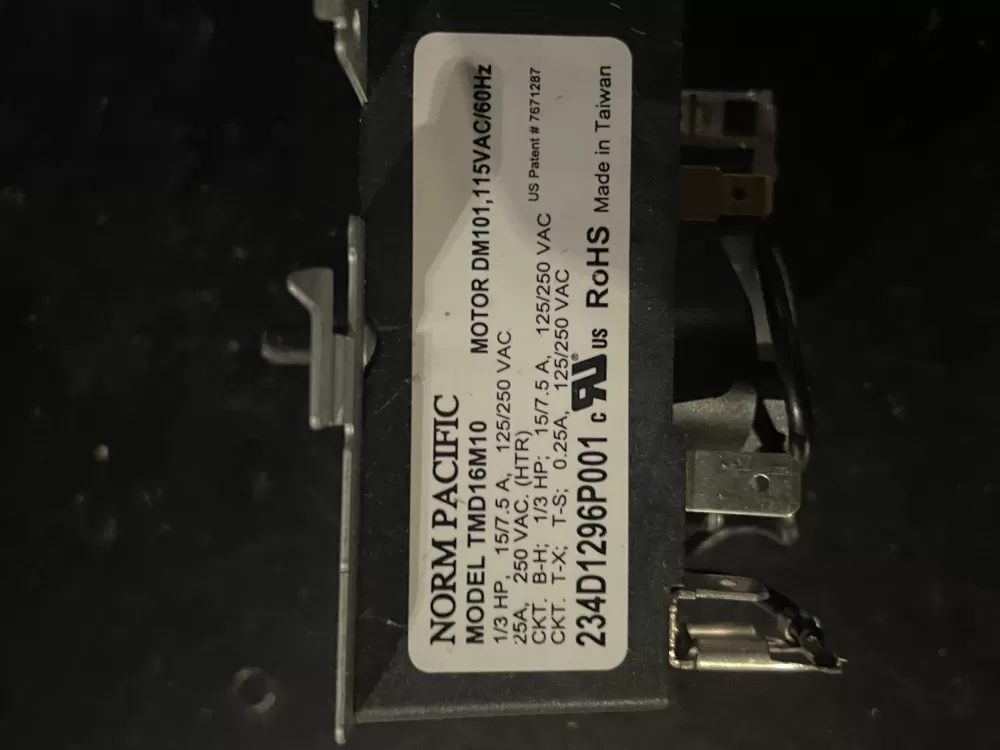 GE TMD16M10 234D1296P001 Dryer Timer AZ38182 | Wm501