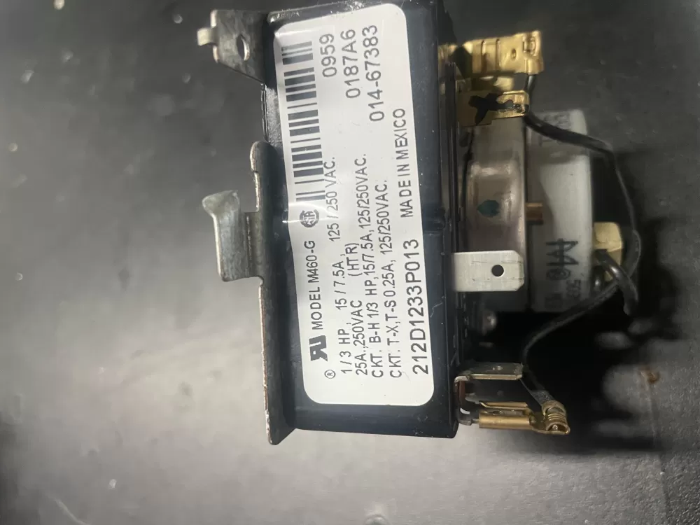 GE 212D1233P013 WE4M365 Dryer Timer AZ24008 | WM1078