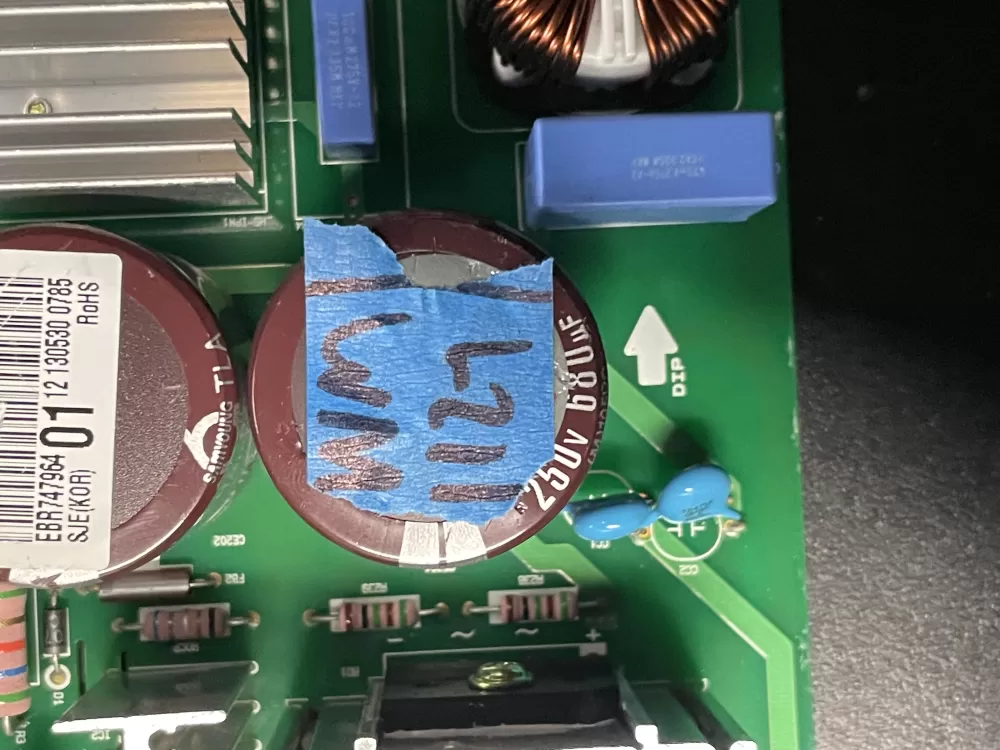 LG EBR74796401 Refrigerator Control Board AZ19715 | WM1129