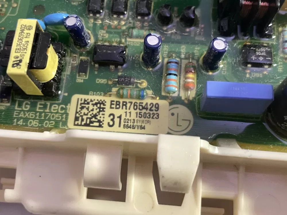 LG EBR76542931 Dryer Control Board AZ197186 | Wmv892
