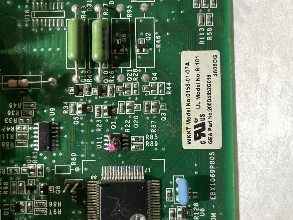 GE 200D6221G028 EBX1110P002 Refrigerator Control Board AZ184526 | Wm395