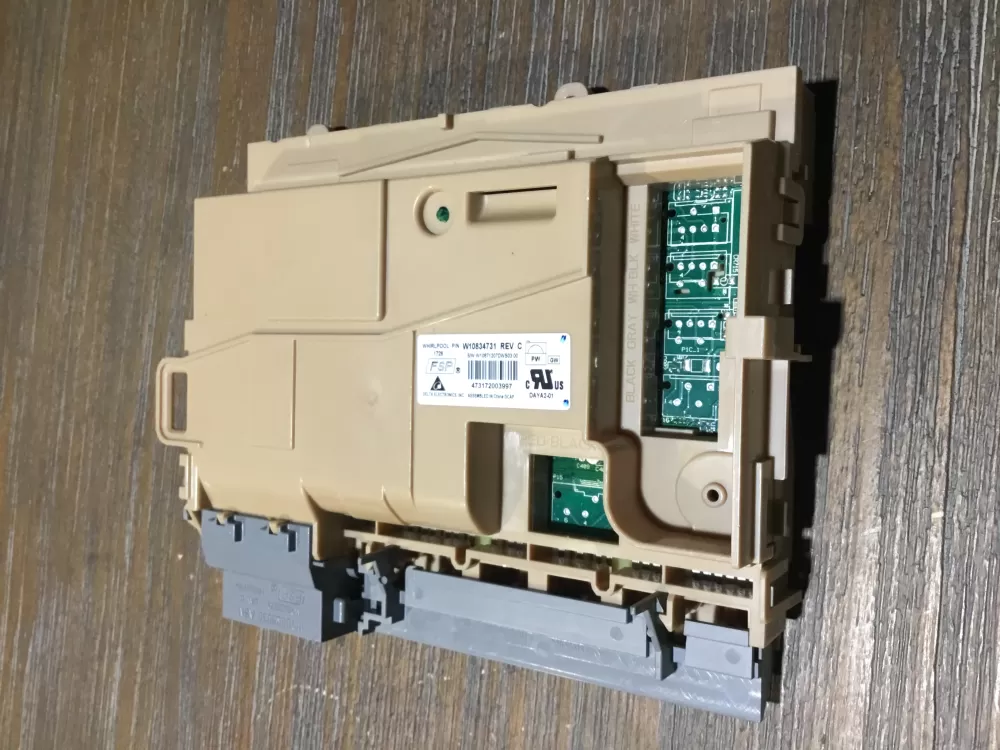 Whirlpool  Maytag  Amana AP6034555 W10804122 W10834731 W10876143 W10906422 PS11769628 Dishwasher Control Board