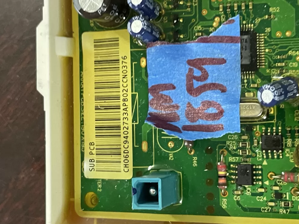Samsung DC94 02733A Dryer Control Board AZ53743 | Wm1859