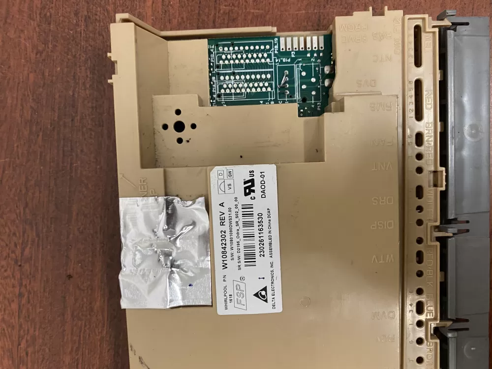 Kenmore W10744290 W10745408 W10842302 Dishwasher Control Board AZ46256 | BK1777