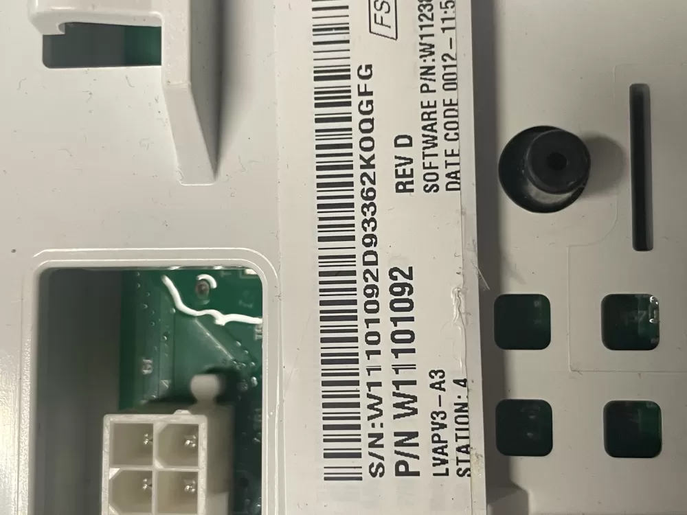 Kenmore AP6327694 W11101092 W11212755 PS12349320 Washer Control AZ10953 | 1311