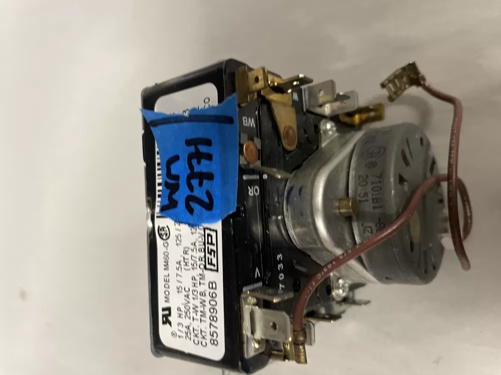 Whirlpool 8578906B PD00006074 WP8578906 8578906 Dryer Timer AZ224046 | Wm2771