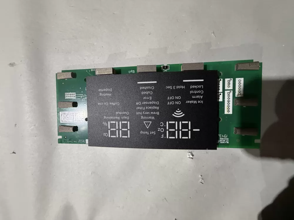 GE 197D8545G003 Refrigerator Control Board Dispenser Display