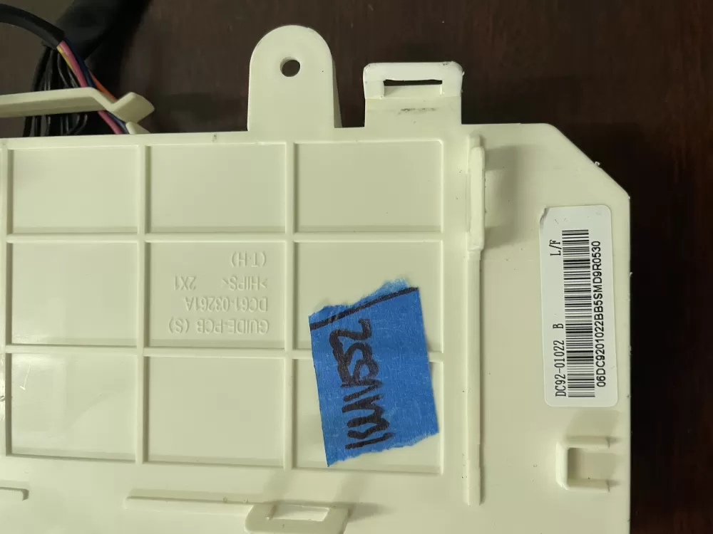 Samsung DC92 01022B DC9201022B Washer Control Board AZ61235 | KMV552