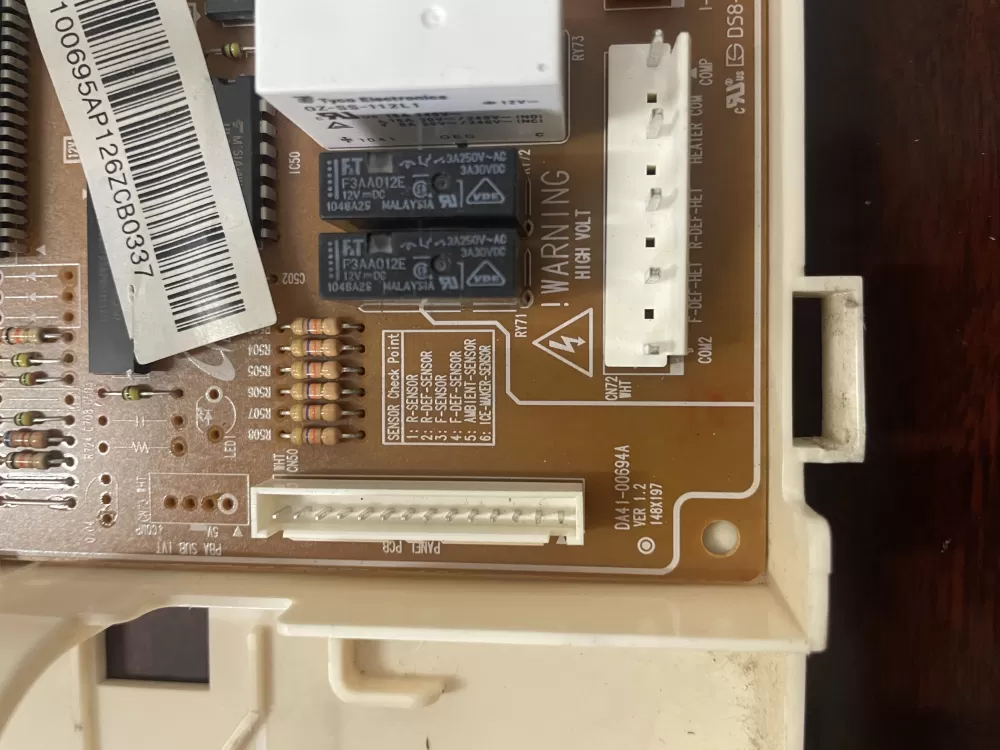 Samsung DA41-00695A Refrigerator Control Board AZ47738 | KMV130