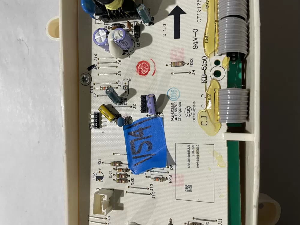 GE WH12X27293 17238100000283 Washer Control Board AZ202032 | KMV514