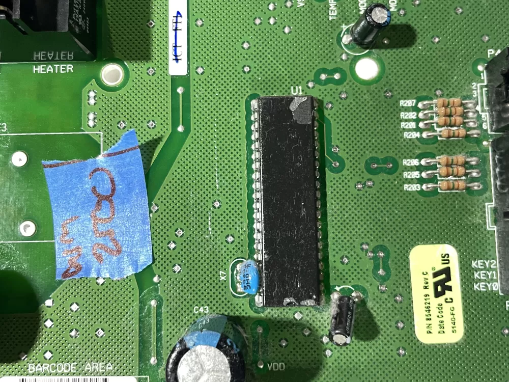 Whirlpool WP8546219 Dryer Control Board AZ153360 | Wm2500