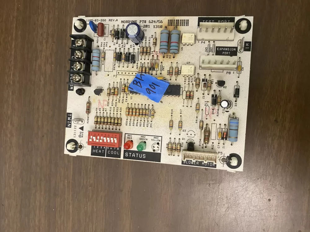 Nordyne 1185 83 200 Furnace Control Board AZ102671 | BK901