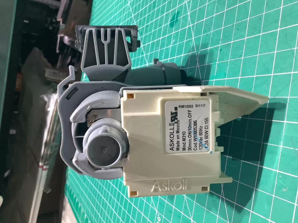Amana  Kenmore  Whirlpool W10805386 W10879262 W11521435 W11612326 Dishwasher Pump Motor