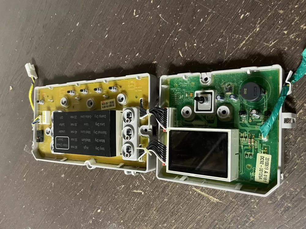 Samsung DC92 00127A Dryer Control Board AZ50453 | Wmv457