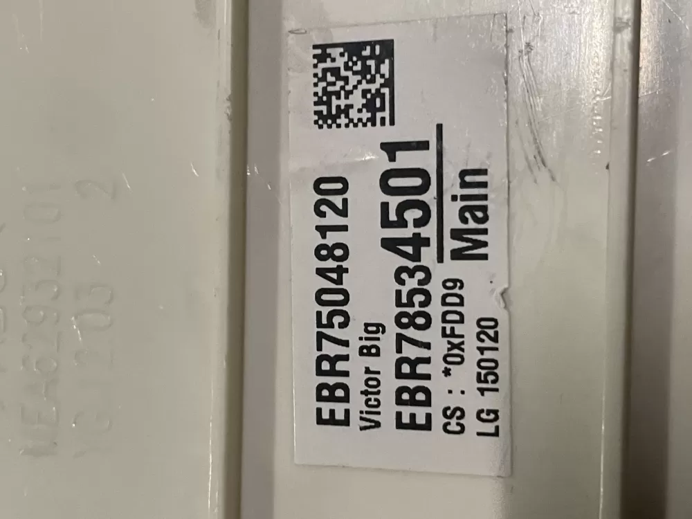 LG EBR75048120 Washer Control Board Main PCB AZ25987 | WMV215