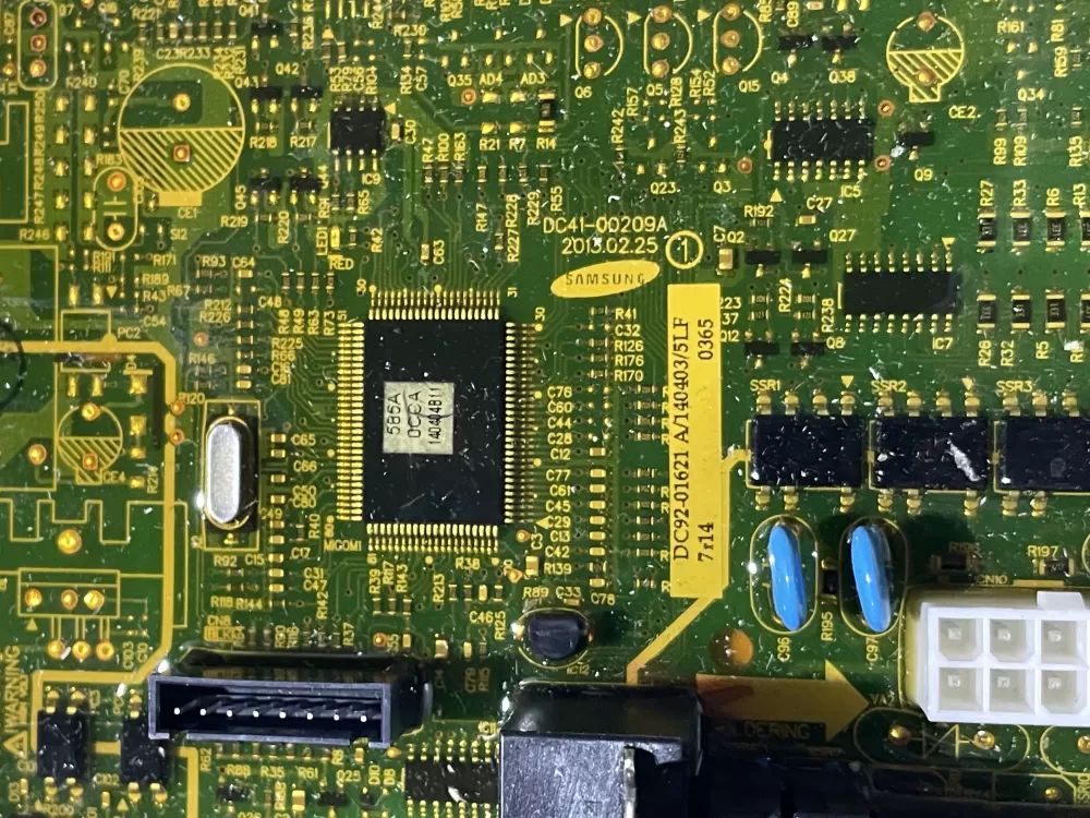 Samsung DC92-01621A Washer Control Board AZ209125 | KMV837