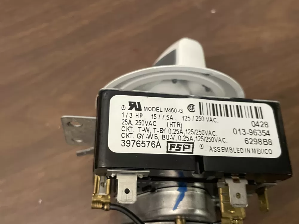 Kenmore 3406702A WP3976576 3406015 3406702 3976576 Dryer Timer AZ102133 | Wm919