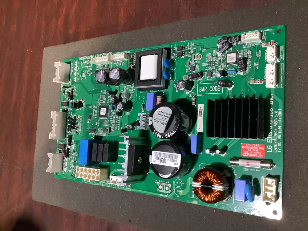 LG 6871JR1034G EBR78940623 EBR78940624 EBR83806904 EBR83806905 CSP30021023 PS12750317 Refrigerator Control Board