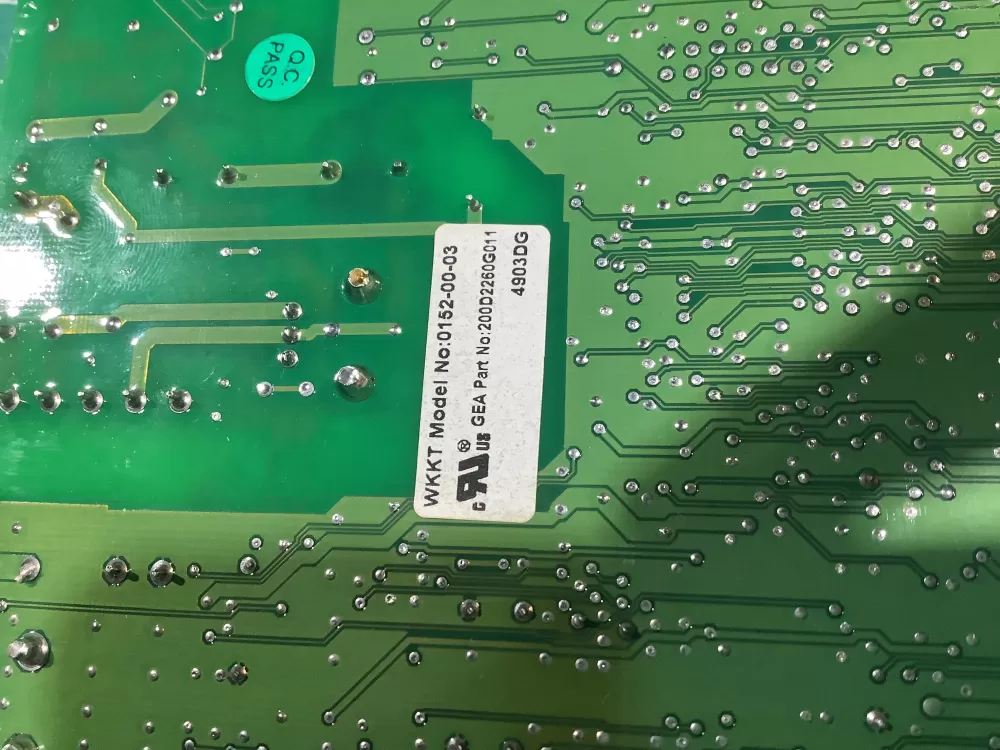 GE 200D2260G011 Refrigerator Main Control Board AZ146068 | NR2443