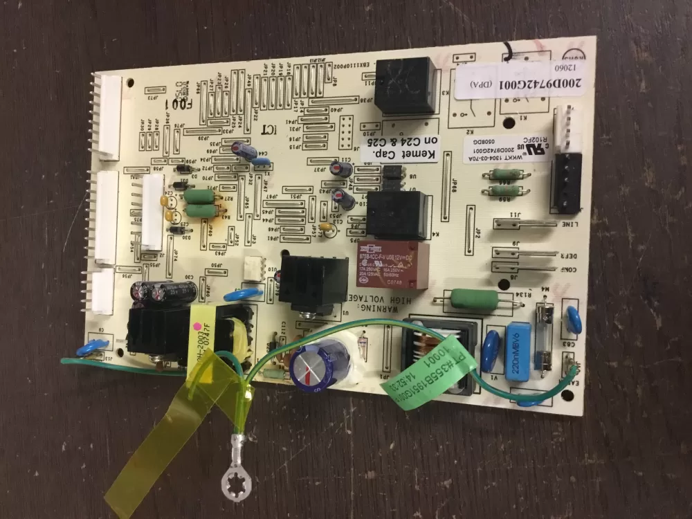 GE EBX1110P002 200D49742G001 Fridge Control Board AZ29935 | NR943