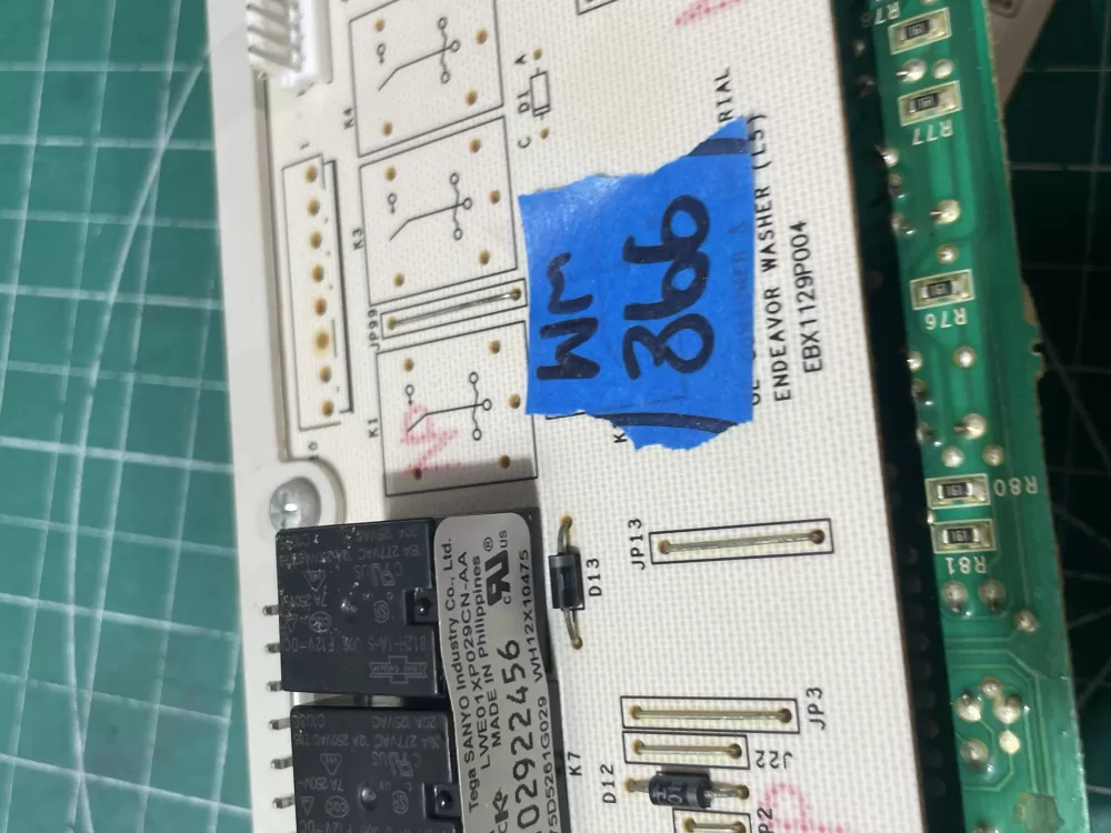 GE 175D5261G029 EBX1129P004 WH12X10475 Washer Control Board AZ192666 | Wm366