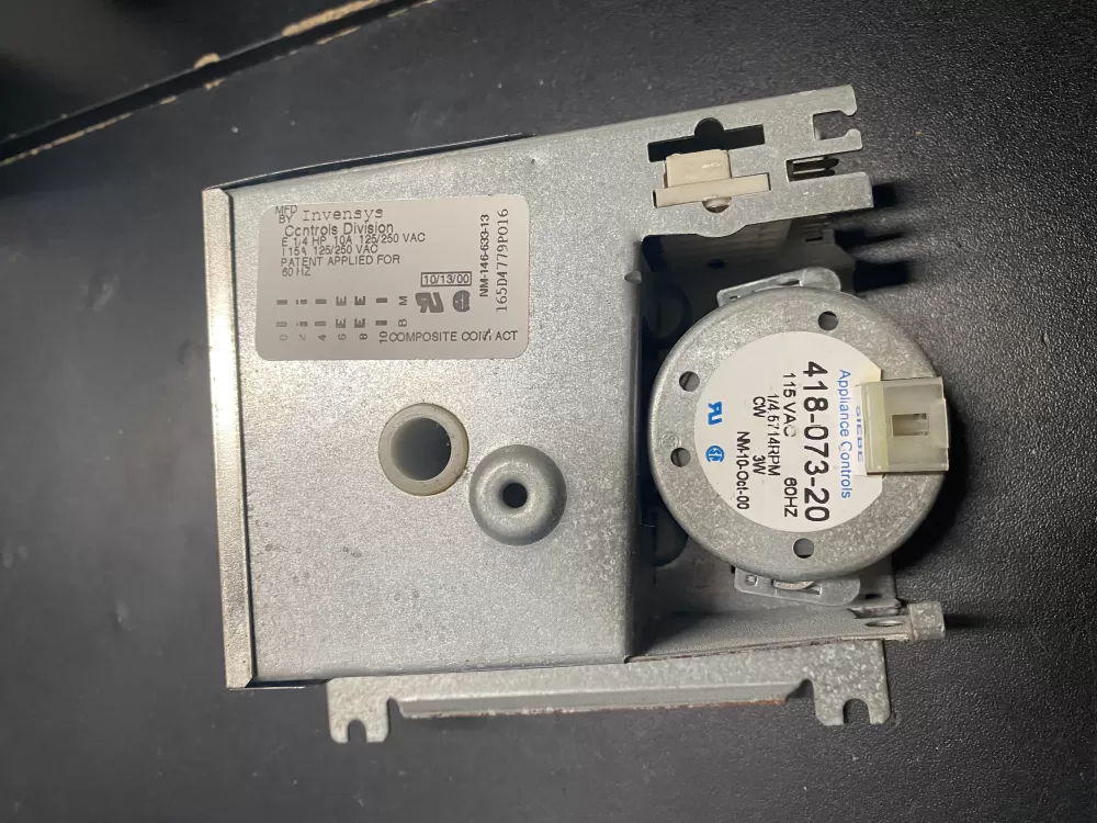 GE Kenmore 165D4779P016 Dishwasher Timer