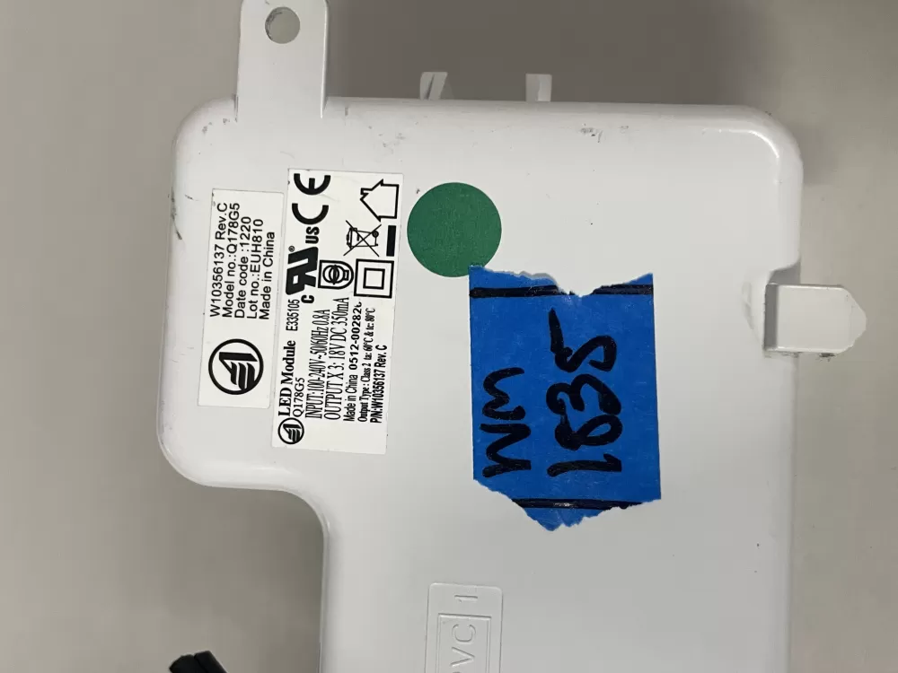 Whirlpool W11038857 Refrigerator Inverter Control Board AZ227356 | Wm1835